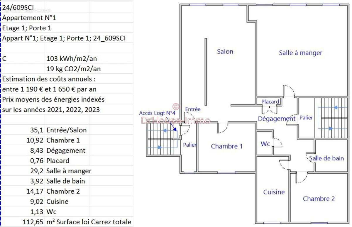 Appartement à SAINT-SAVIN