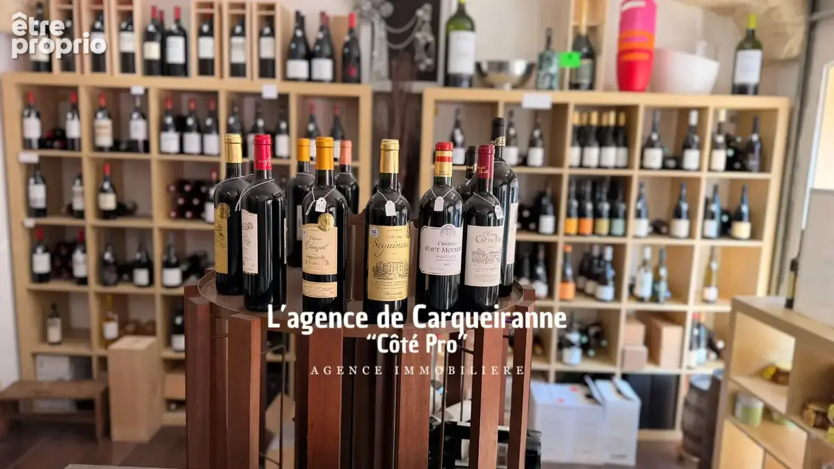 ' exclusivite ' a vendre fonds de commerce cave a vin 51 m2 idealement situe dans le centre ville de carqueira - photo 8