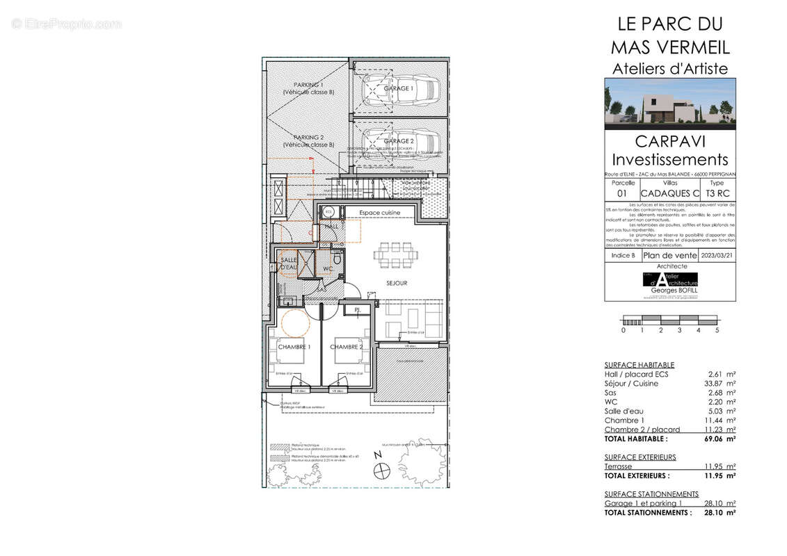 Appartement à PERPIGNAN