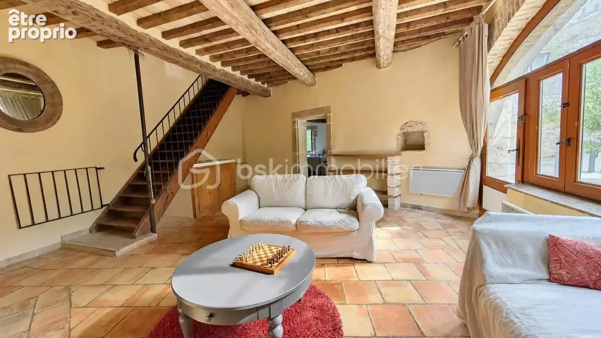 À 5 min de grignan - maison en pierre 104 m² – 3 chambres – cour intérieure - photo 3