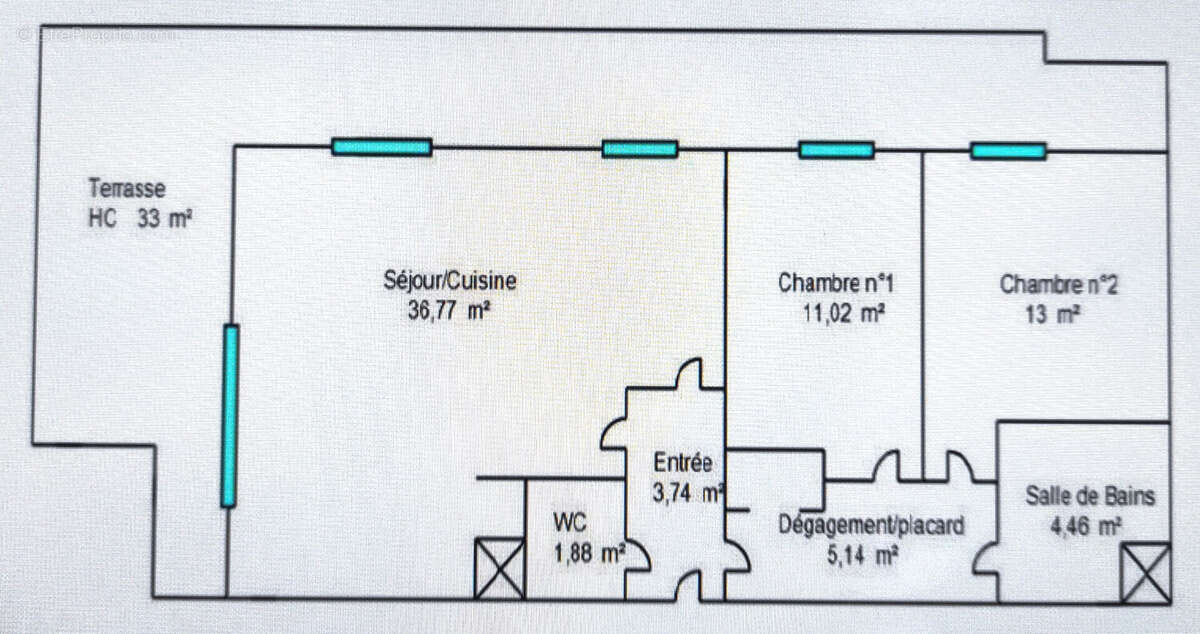Appartement à FONTENAY-LE-FLEURY