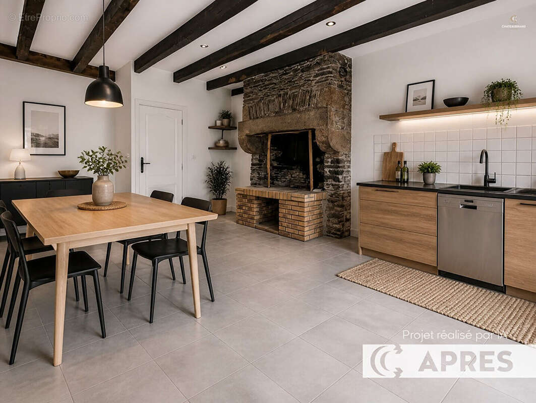 A vendre - Maison en pierre 2 chambres, dépendances et terrain 1 036 m² , VAL COUESNON (35460) - photo 7