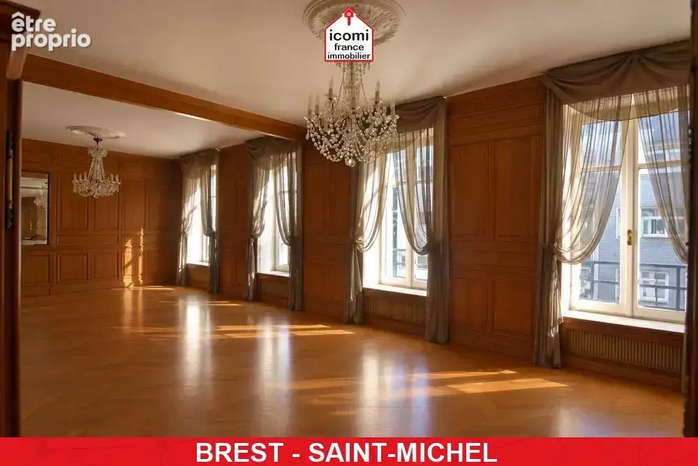 Finistere - brest (29200) - a vendre - appartement de 102 m² - seul au dernier etage - 2 chambres (possible 3) - cave - dpe d -  - photo 9
