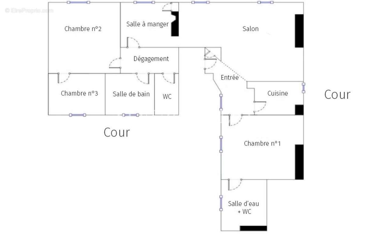 Appartement à PARIS-9E