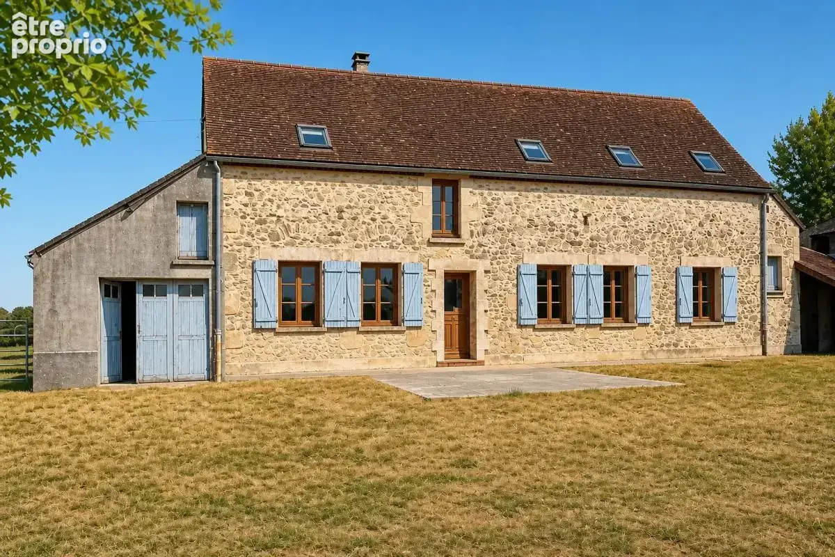 Ancien corps de ferme - 131 m2 sur 7400m² - Perche en Nocé - photo 11