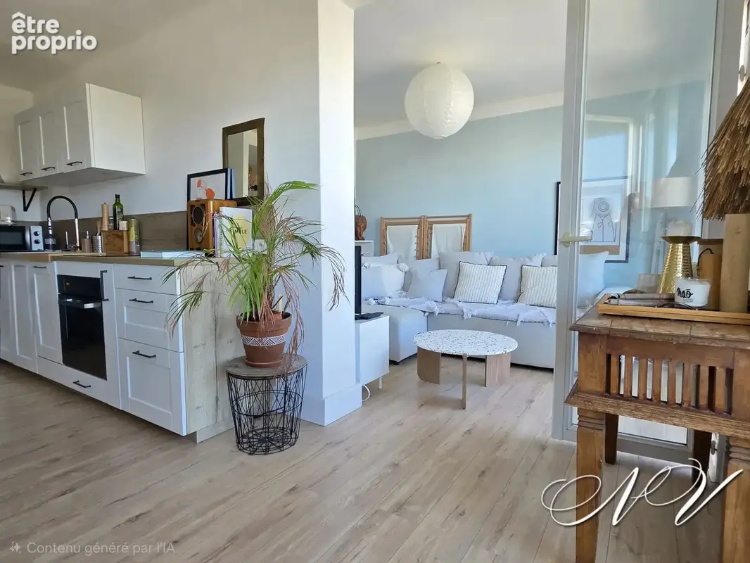 Appartement t2 bis - espace lumineux   2ème ligne mer - photo 3
