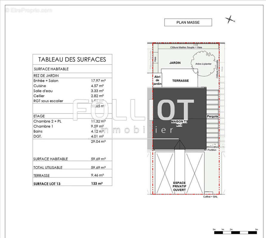 Maison à SAINT-PAIR-SUR-MER