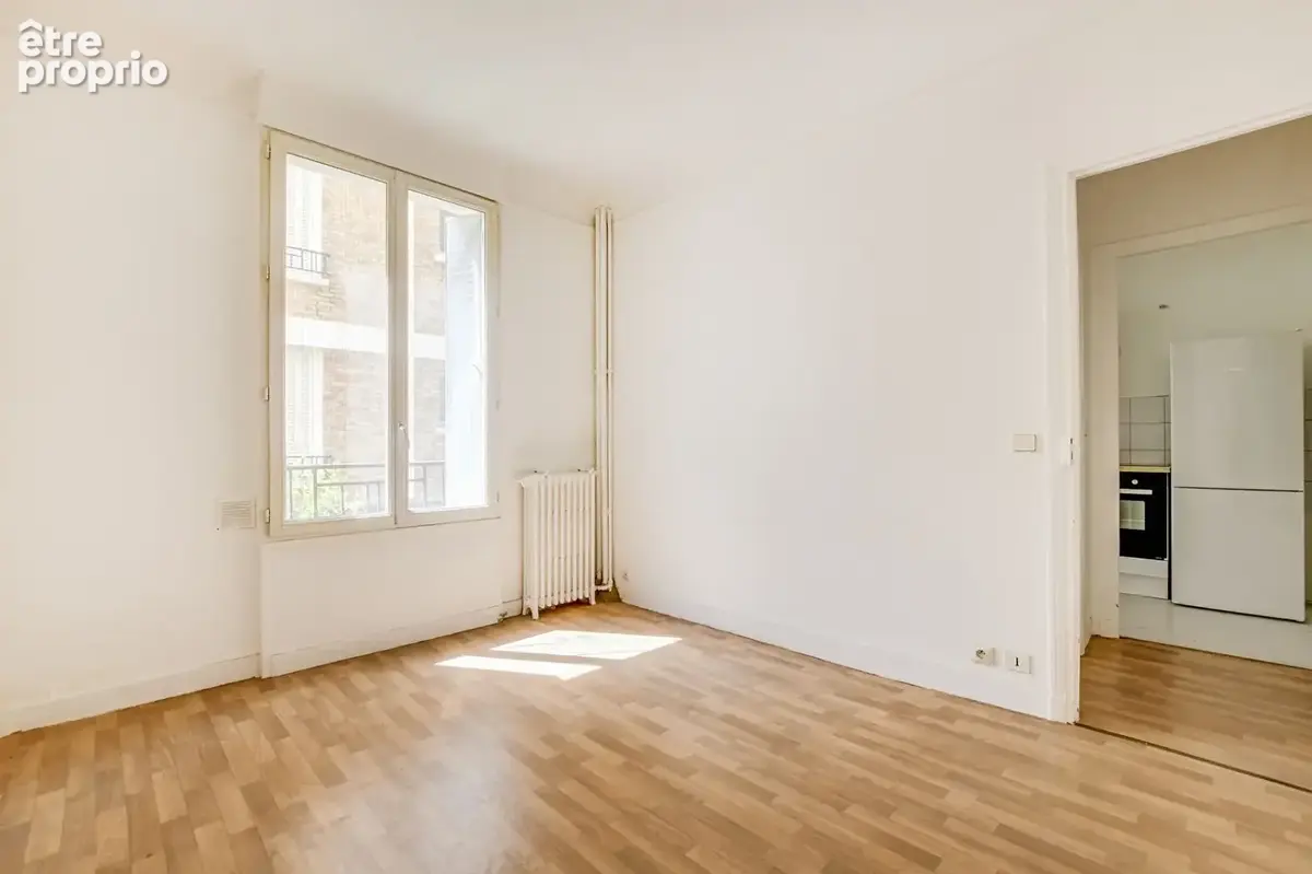 Paris 19 : Studio de 21,65m² en très bon état - photo 2