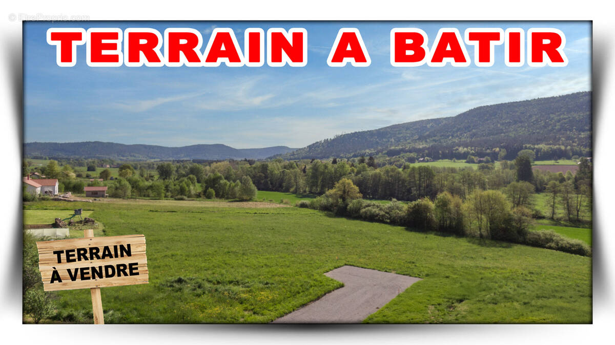 Terrain à LES POULIERES