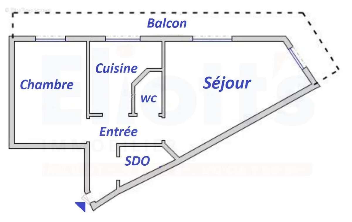 Appartement à PARIS-13E