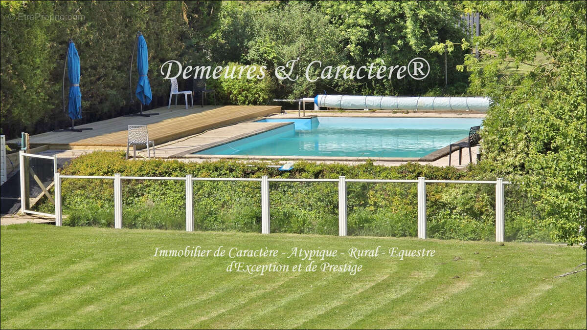 Gîtes 68 couchages, salle de réception, piscine, parc... - photo 2