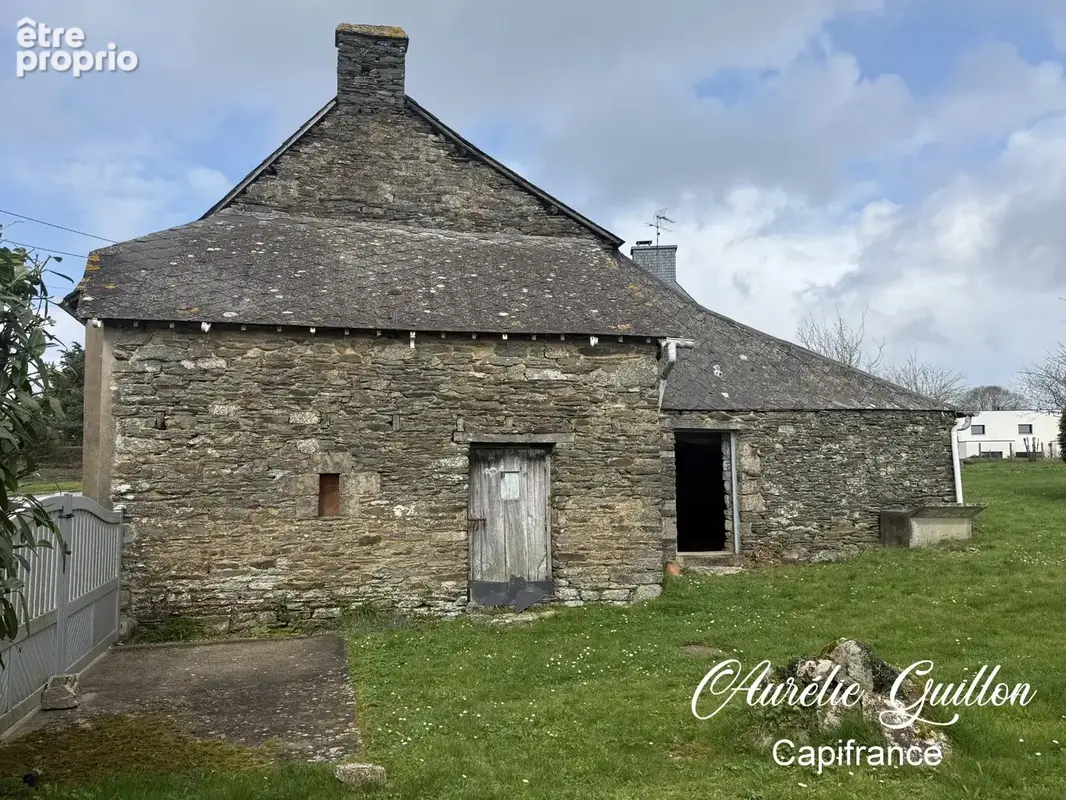 Maison en pierre à réhabiliter – terrain constructible 1 300 m², garage – Ploërmel - photo 11