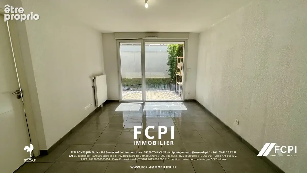 Appartement deux pièces 40,43 m2 - toulouse secteur airbus st-martin - photo 6