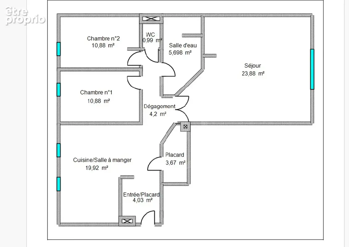 Antigone - t 3 atypique de 84.15 m² - photo 4