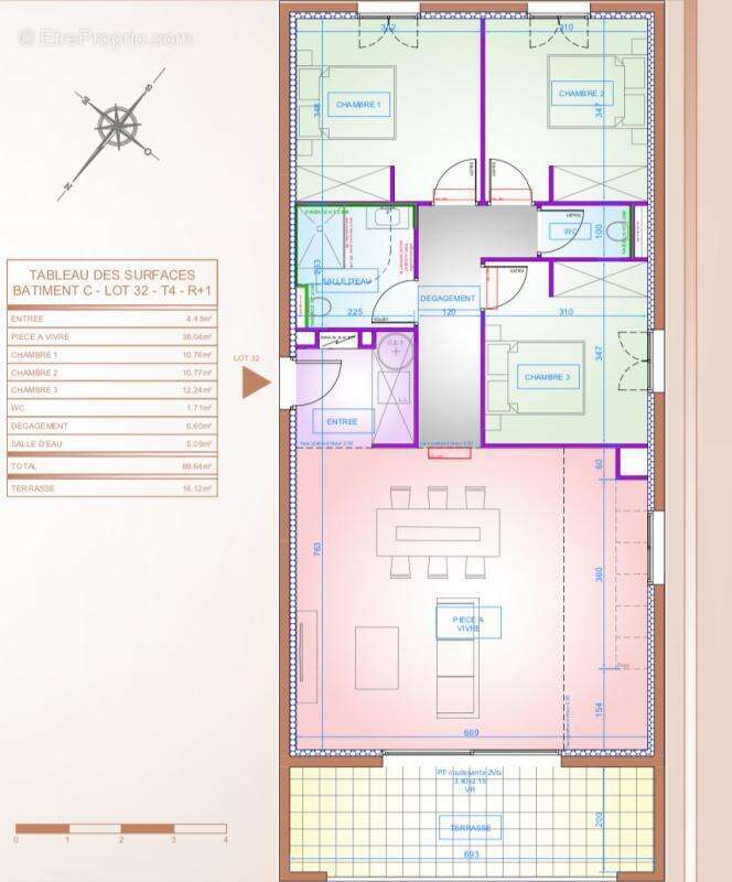 Appartement à BORGO