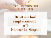 Commerce à L&#039;ISLE-SUR-LA-SORGUE