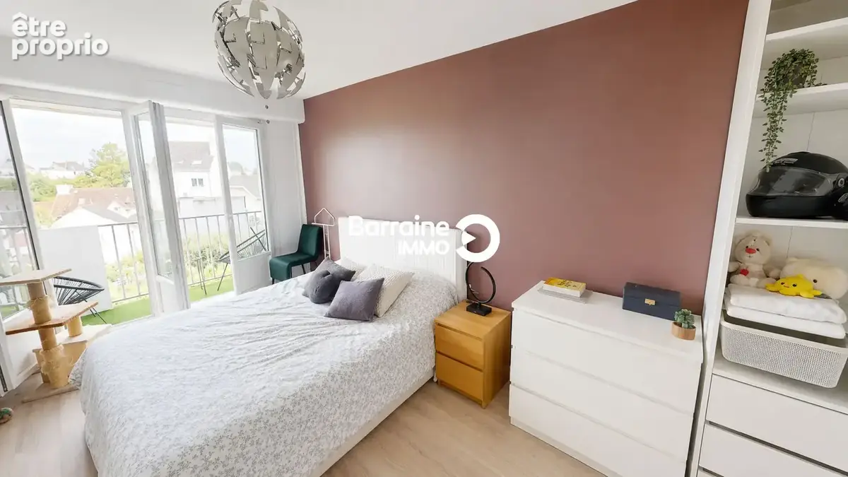 Lorient le rouho - appartement t5 de 95m² en dernier etage avec balcon et garage - photo 15