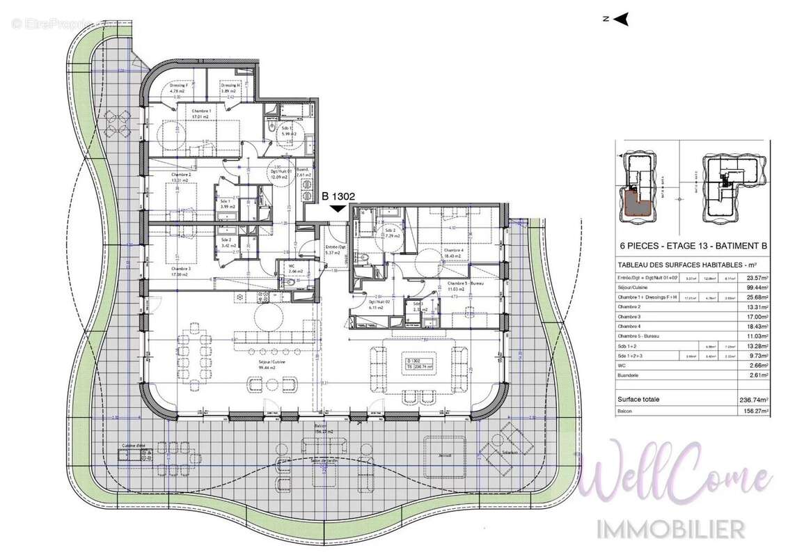 Appartement à AIX-LES-BAINS