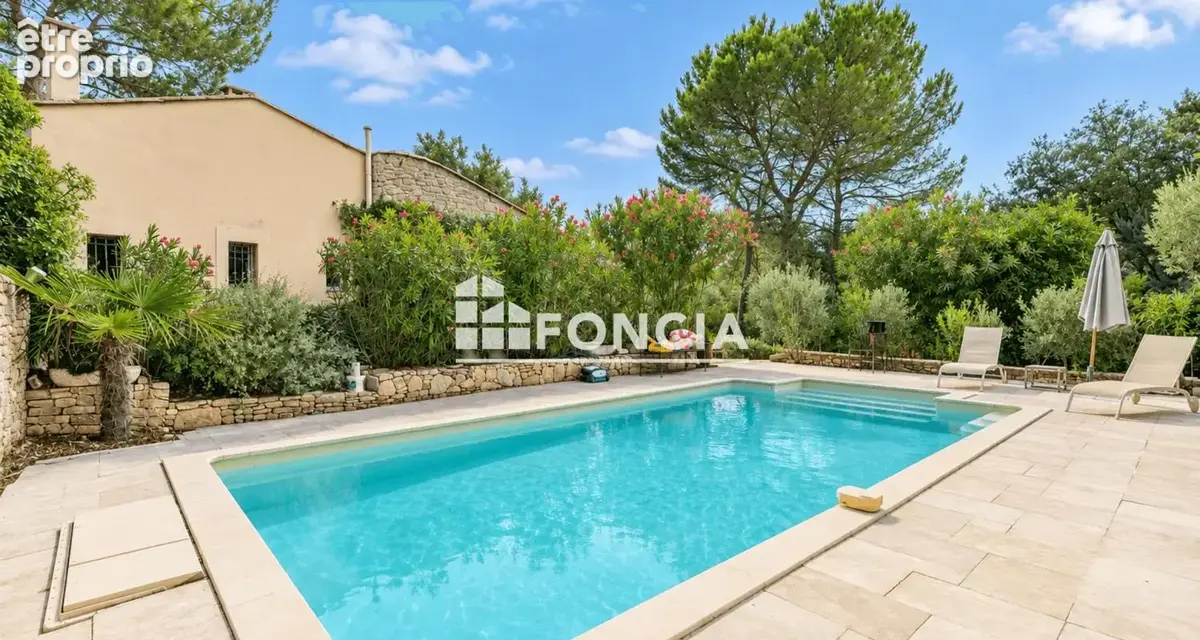 Mas de lauze – rare à la vente : maison de caractère en pierre avec piscine et annexe indépendante - photo 4