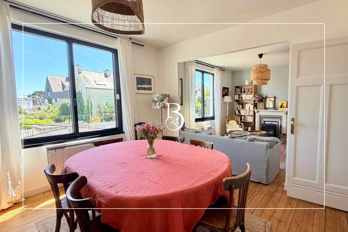 BONNEMAISON présente Le Nid du Capitaine — Triplex 146 m2, l'art de vivre à Kernevel - à 120m de la plage - photo 2