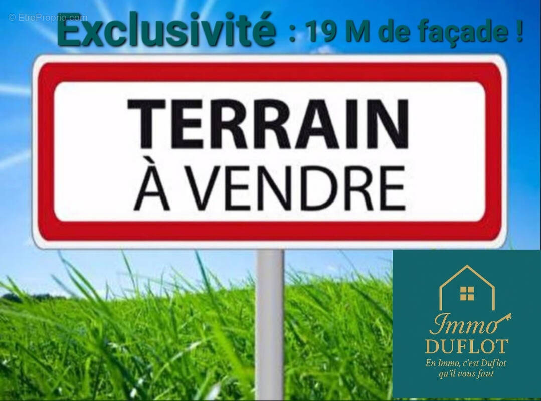 Terrain à FLINES-LES-MORTAGNE