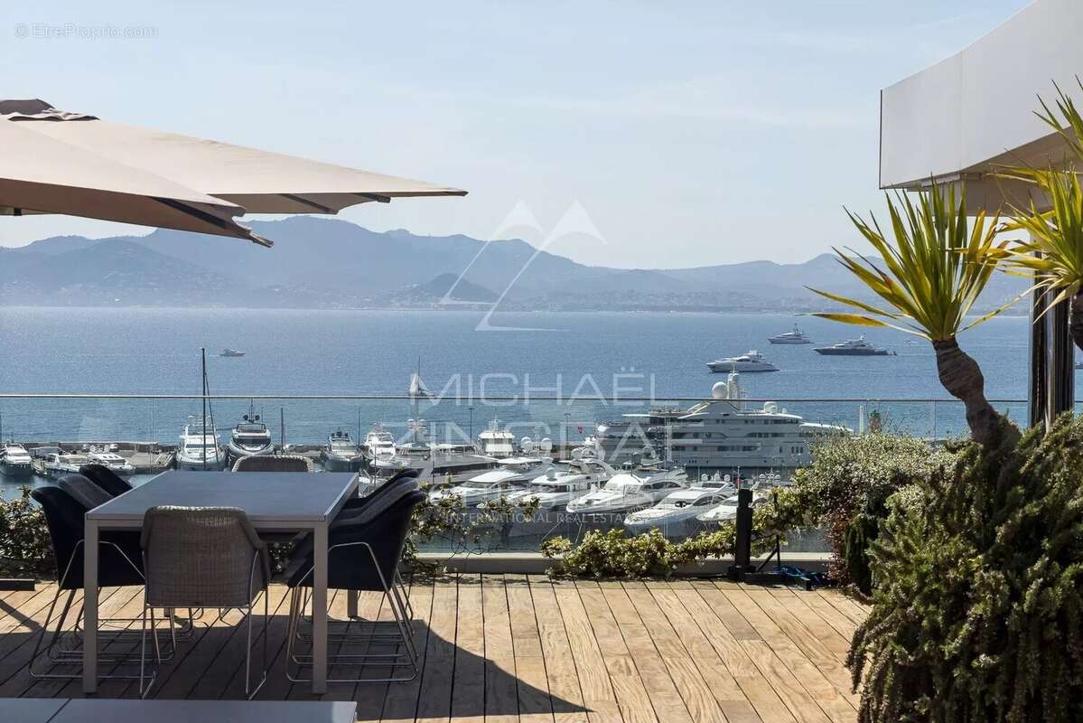 Cannes Croisette – Palm Beach – Penthouse d’exception avec vue mer panoramique - photo 2