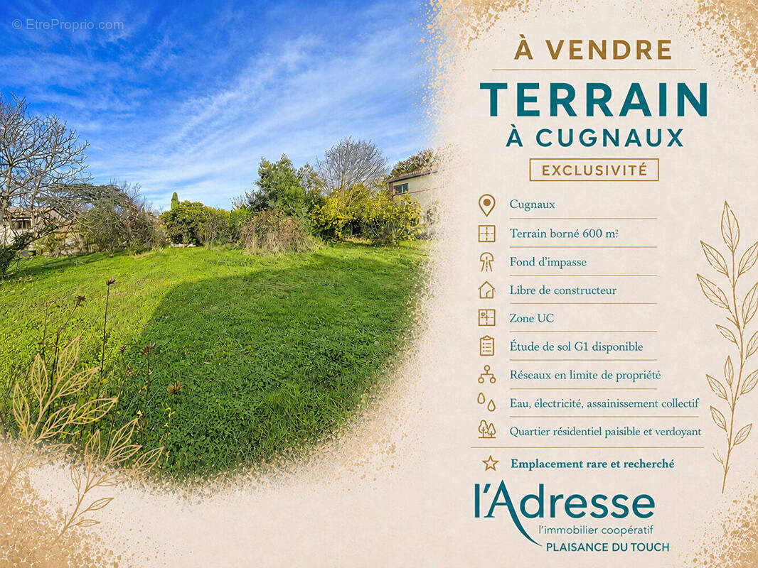 Terrain à CUGNAUX