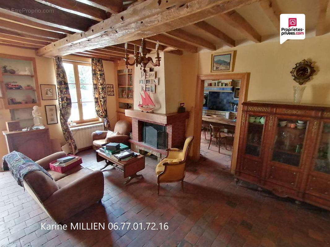 LA MADELEINE DE NONANCOURT 27320 Maison individuelle - 1 étage - 4/5 chambres - 2 granges - Cabanon de jardin - Terrain - 218 40 - photo 2