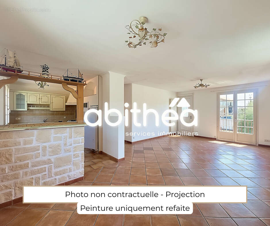 Maison sur sous sol amenage  139m2  4 chambres  double garage  carport a camping car  1780m2 terrain clos - photo 4