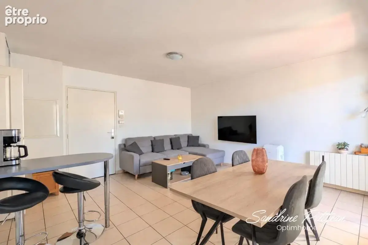 A vendre Appartement T2 45.13m² - avec balcon et garage – Centre Saint André de Corcy 01390 - photo 3