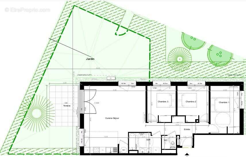 Appartement à GRADIGNAN