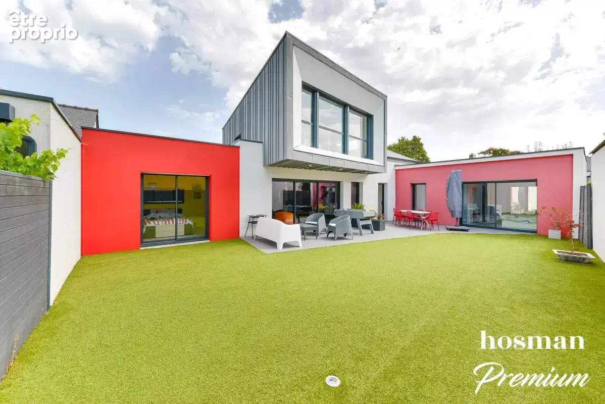 Coup de coeur ! Maison d'architecte d'exception aux portes de Nantes - 167 m2 avec 4 chambres, au calme en fond d'une impasse pr - photo 3