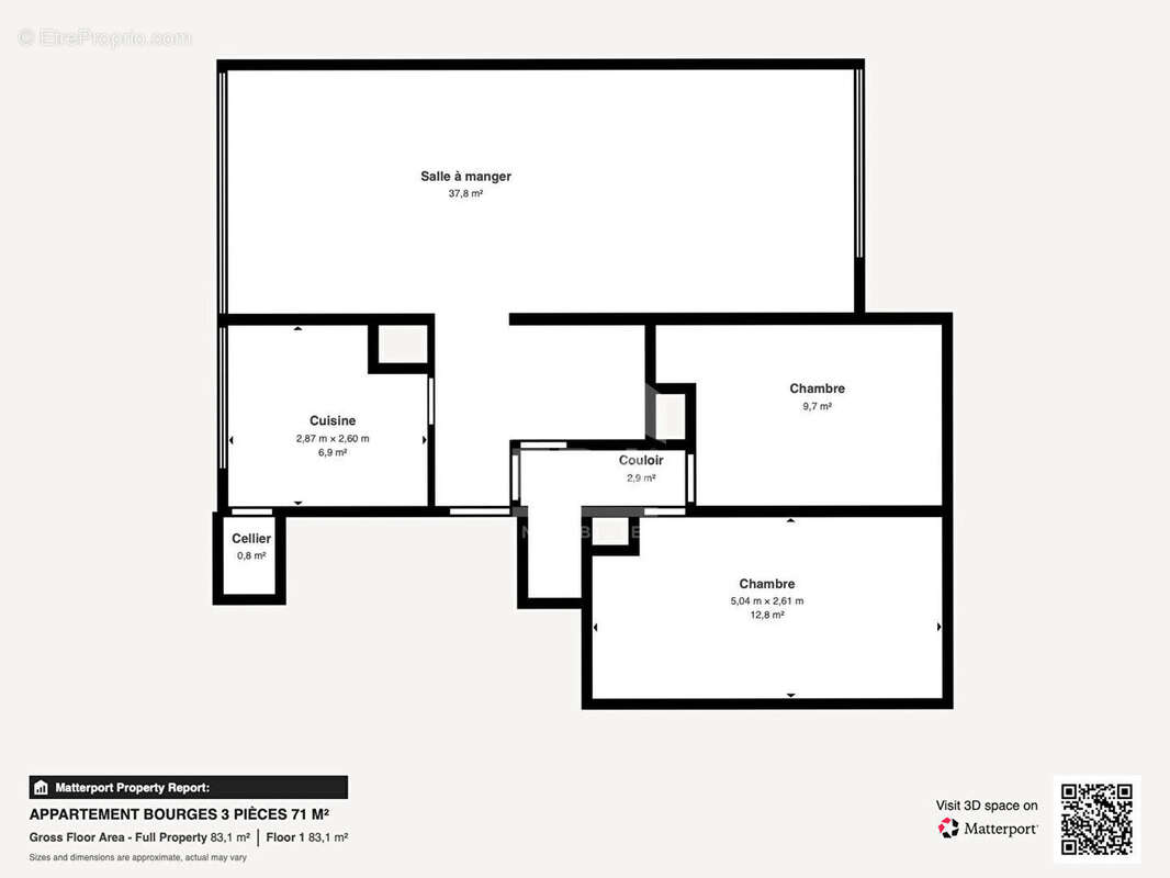 Appartement à BOURGES