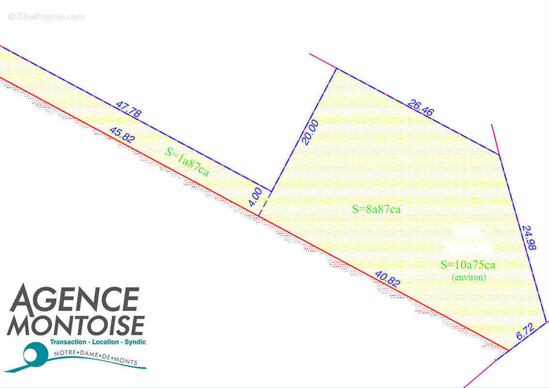 Terrain à NOTRE-DAME-DE-MONTS