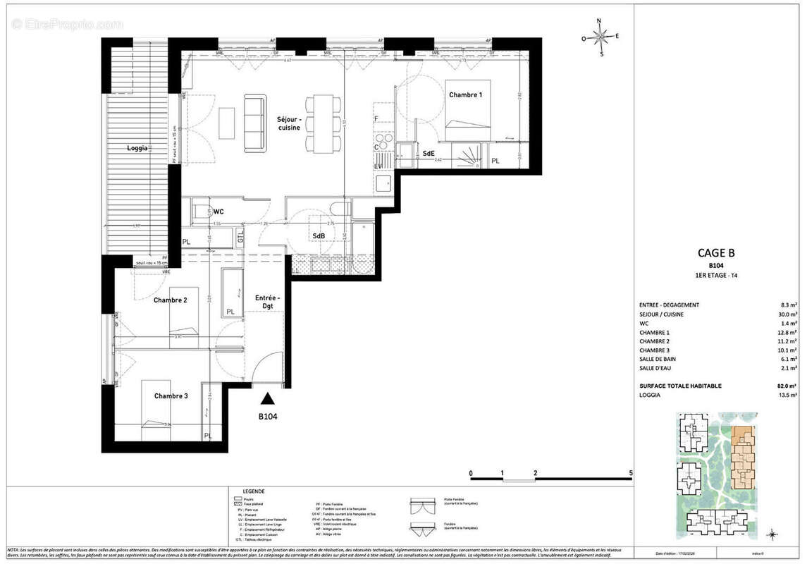 Appartement à TOULOUSE