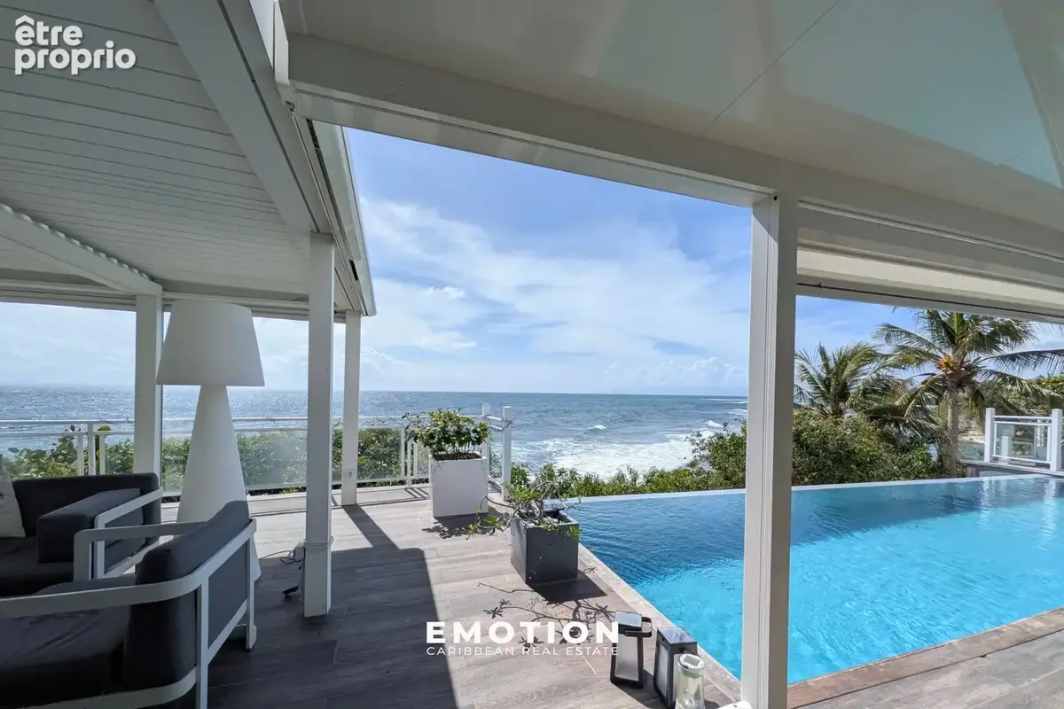 Villa 1ère ligne mer 3 ch + 2 studios indépendants à Saint-François (Guadeloupe) - photo 15
