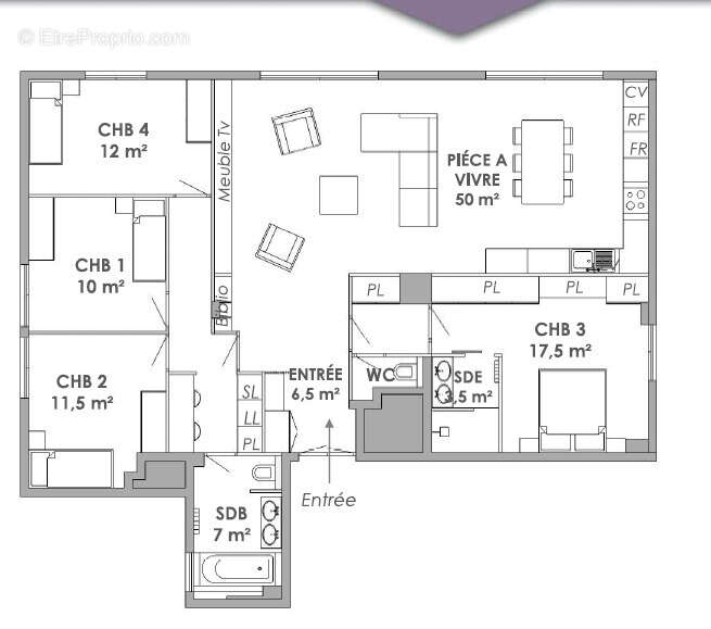 Appartement à MEUDON