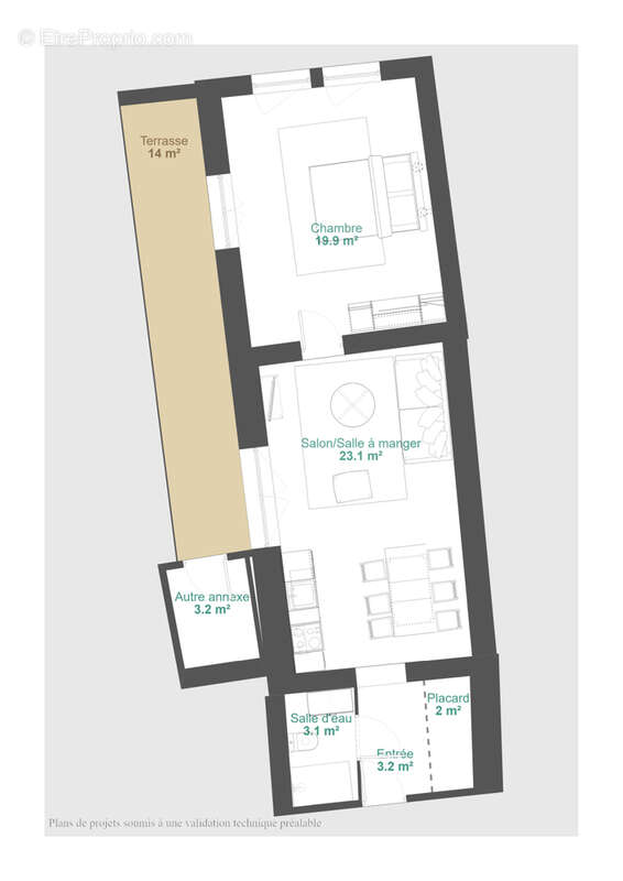 Appartement à LE CHATELET-EN-BRIE