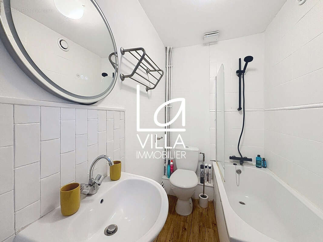 Salle de bains - Appartement à WIMEREUX