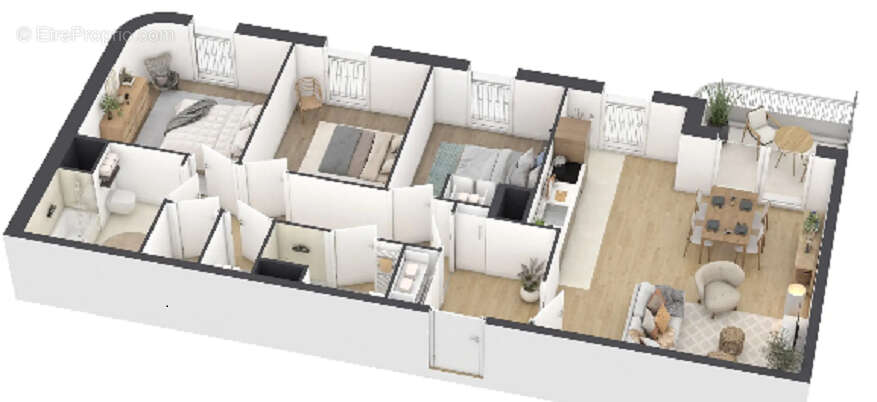 Appartement à L'HAY-LES-ROSES