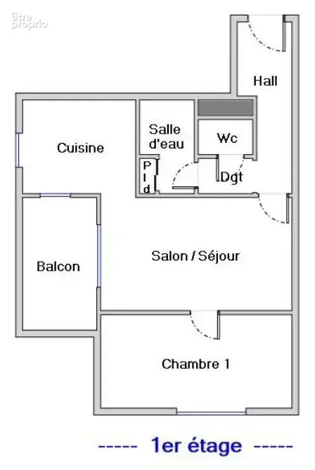 Appartement Type 2 avec terrasse et cave, Rue Buffon, Valence (26000) - photo 11