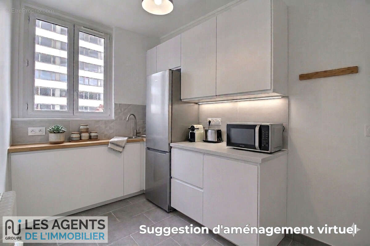Appartement Puteaux rénové 2 Pièces de 41.9 m2 - photo 3