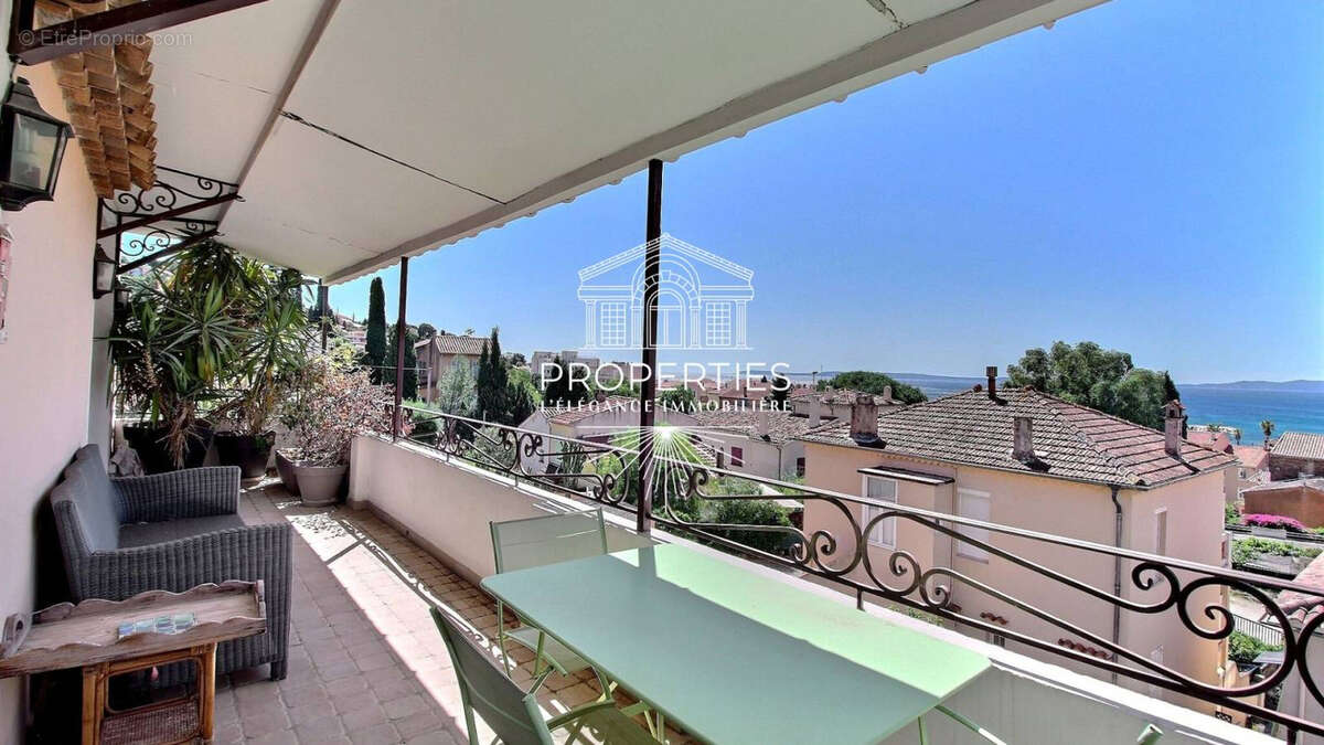 Le lavandou - t4 dernier etage - terrasse - vue mer + t2 independant - parking - photo 5