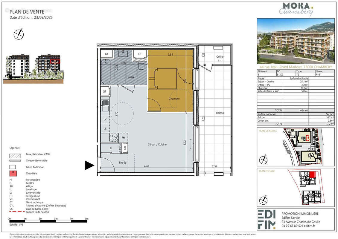 Appartement à CHAMBERY