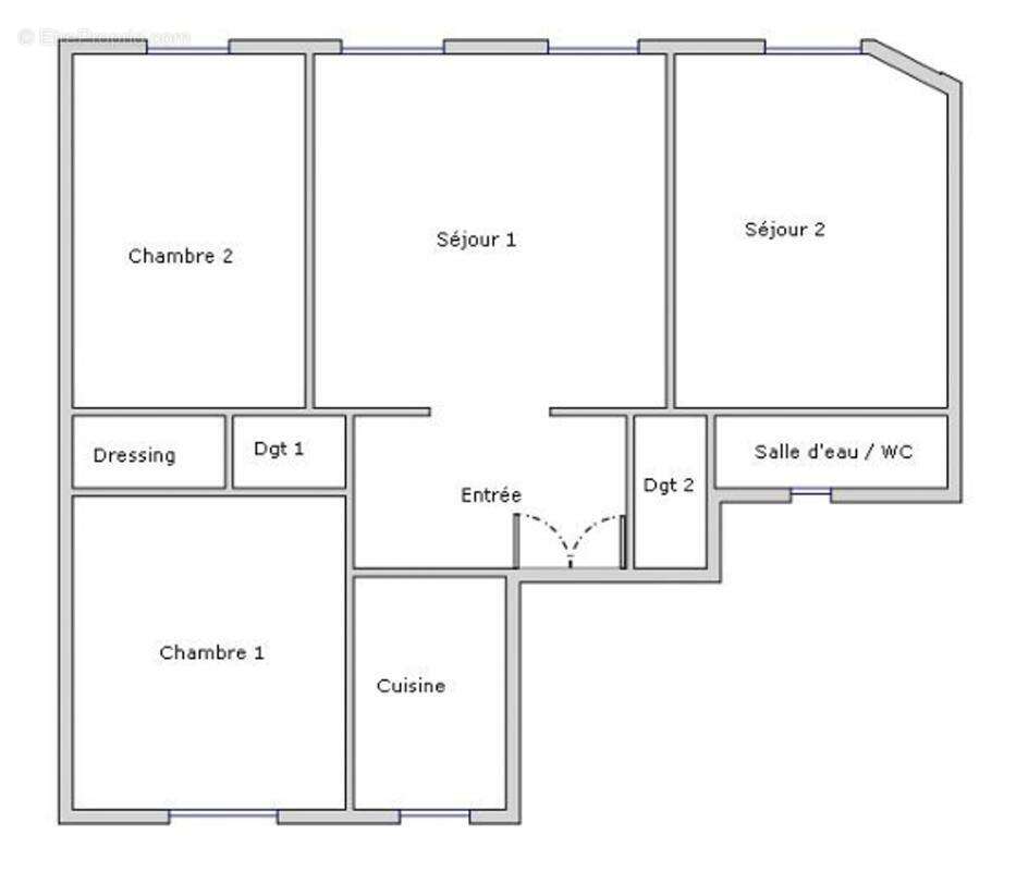 Appartement à PARIS-18E