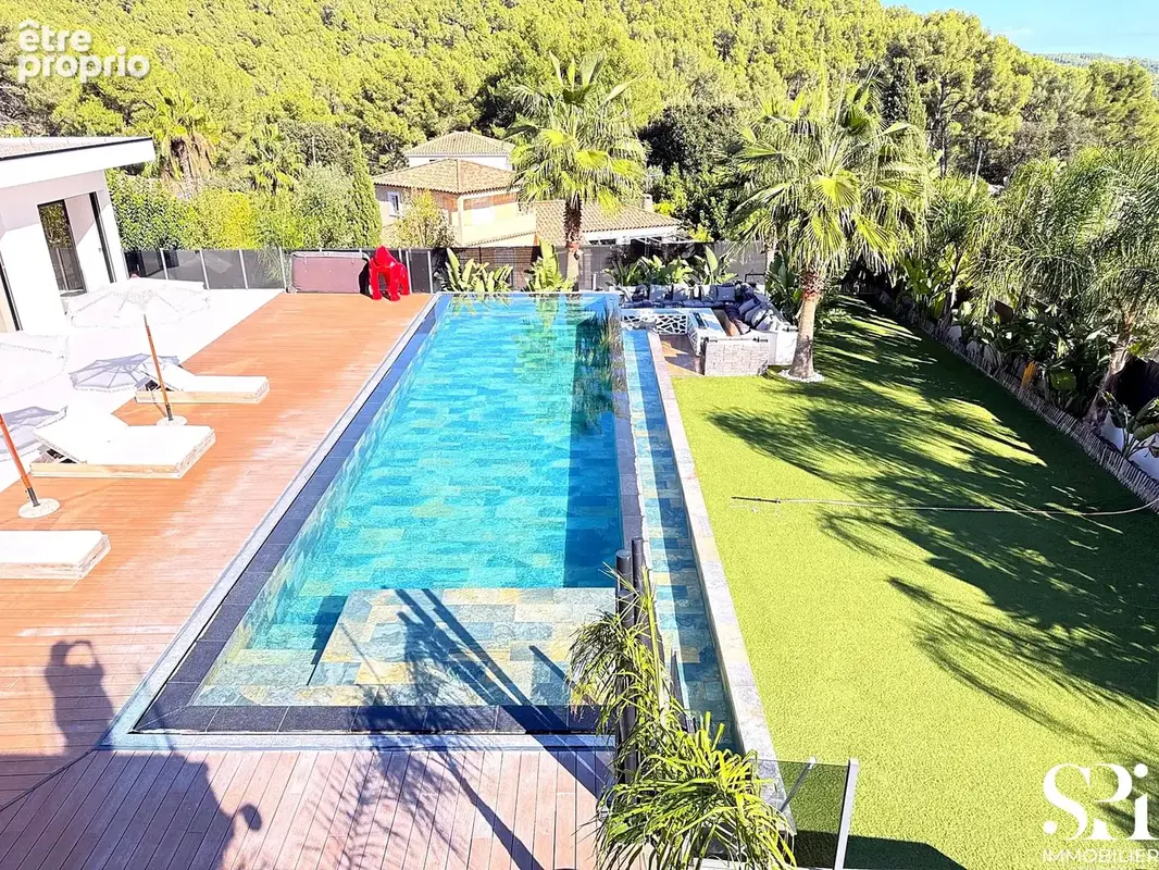 Bandol   Villa contemporaine construction 2022, 5 chambres, piscine à débordement - photo 5