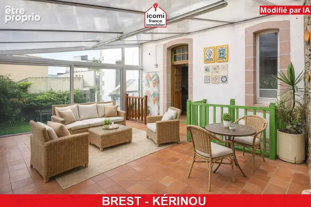 Finistere - brest (29200) - a vendre - maison de 268m2  a renover - 8 chambres - 2 caves - jardin clos arbore de 1250m² - pscine - photo 1