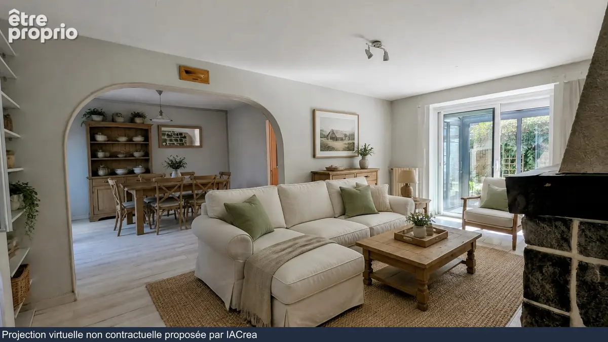 Maison pierres  6 pièces - 107 m² - LE TRONCHET  CENTRE - photo 6