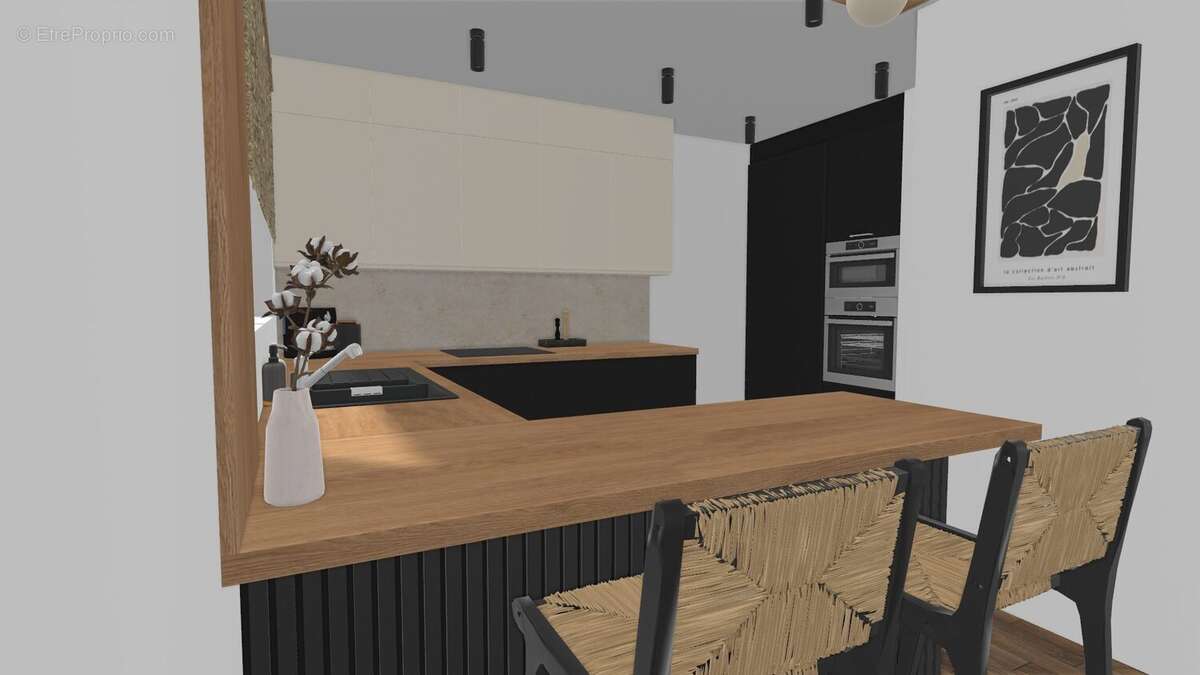 simulation aménagement - Maison à BREST