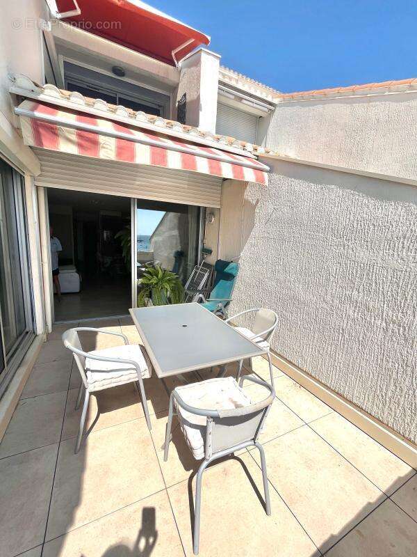 Appartement T3 traversant, climatisé avec terrasse et vue Bassin de Thau - photo 12